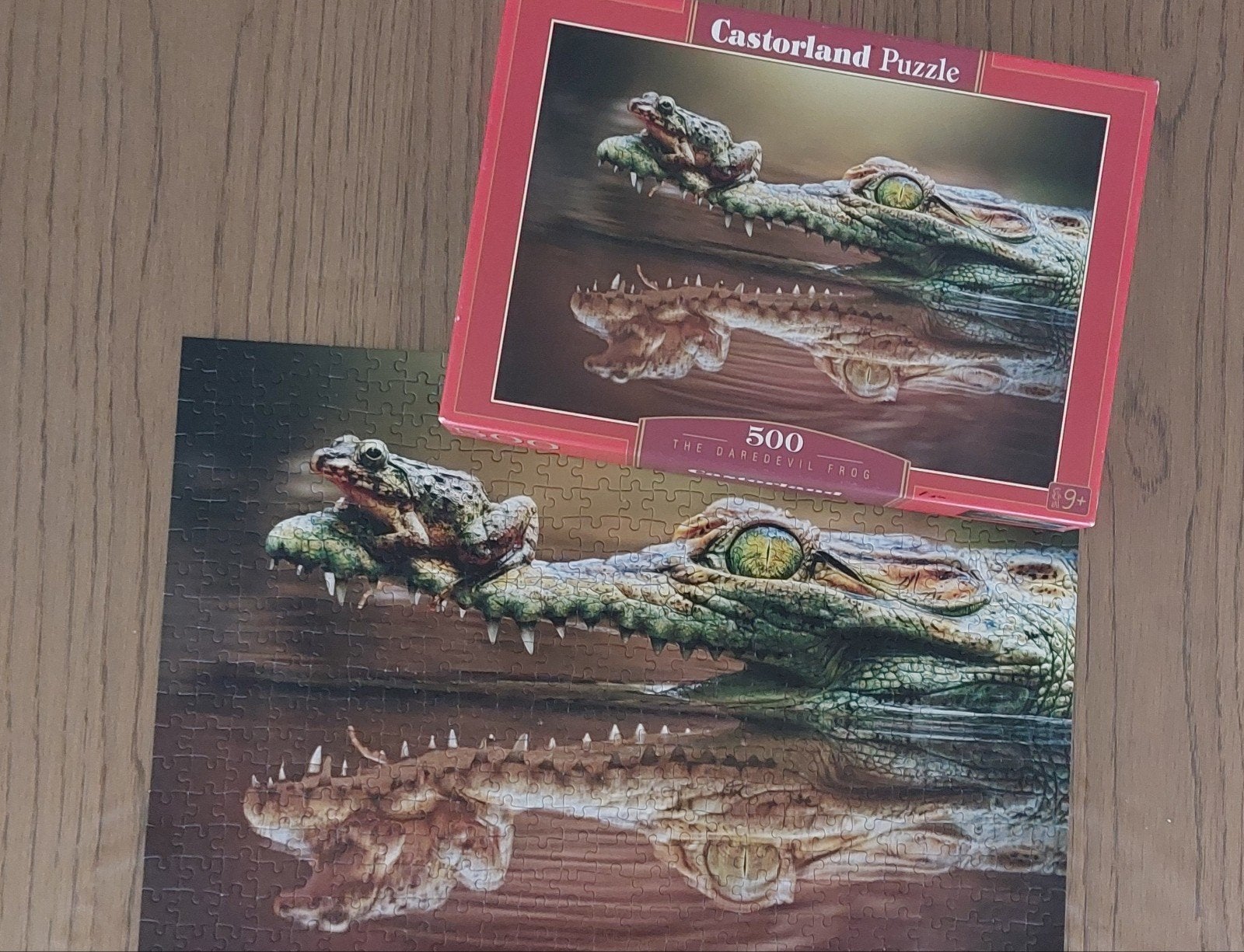 Castorland,  Krokodil, 500 stukjes, Ophalen of Verzenden