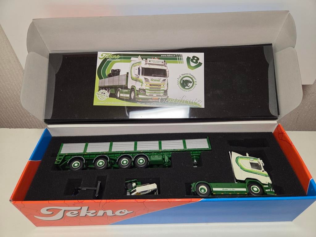 Tekno Scania R stenenoplegger Patrick v.d Hoeven, Ophalen of Verzenden, Zo goed als nieuw, Bus of Vrachtwagen, Tekno