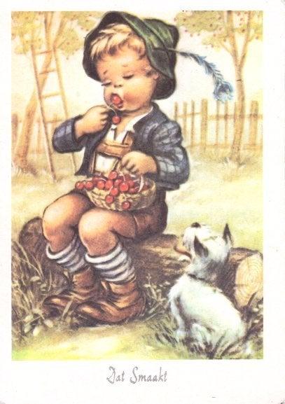 kinderkaarten, Ophalen of Verzenden, 1960 tot 1980, Gelopen, Kinderen