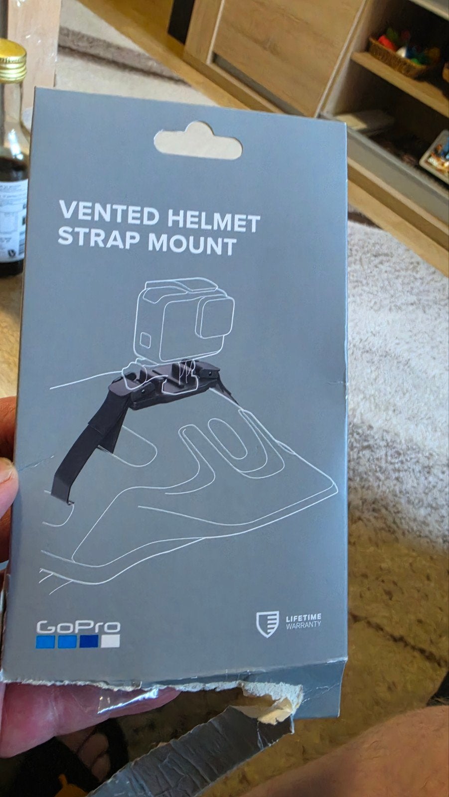 GoPro Vented Helmet Strap Mount - Nieuw in verpakking, Ophalen of Verzenden
