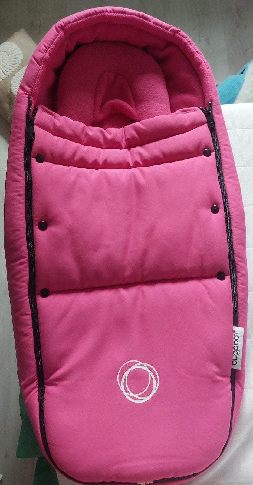 Bugaboo voetenzak roze, Ophalen of Verzenden, Zo goed als nieuw, Bugaboo