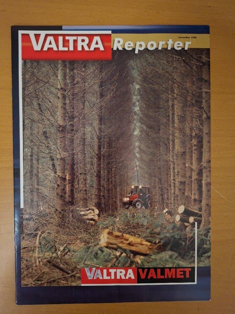 Boekje Valtra reporter Valtra/Valmet, Ophalen of Verzenden, Gelezen, Tractor en Landbouw