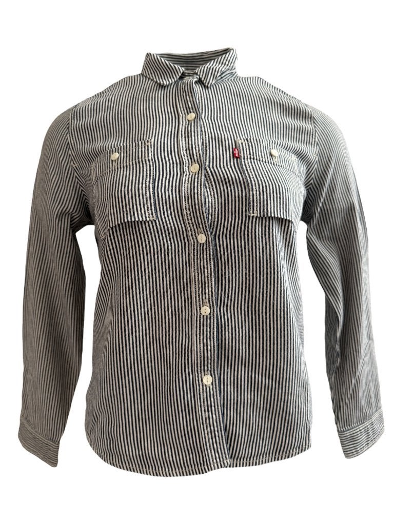 Levi's blouse XS, Kleding | Dames, Blauw, Ophalen of Verzenden, Zo goed als nieuw, Maat 34 (XS) of kleiner