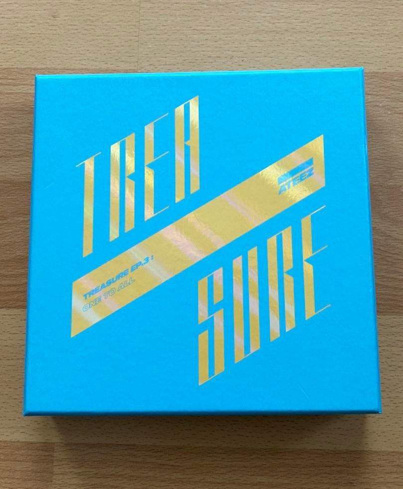 Ateez album (treasure ep.3 one to all), Ophalen of Verzenden, Zo goed als nieuw, Overige typen