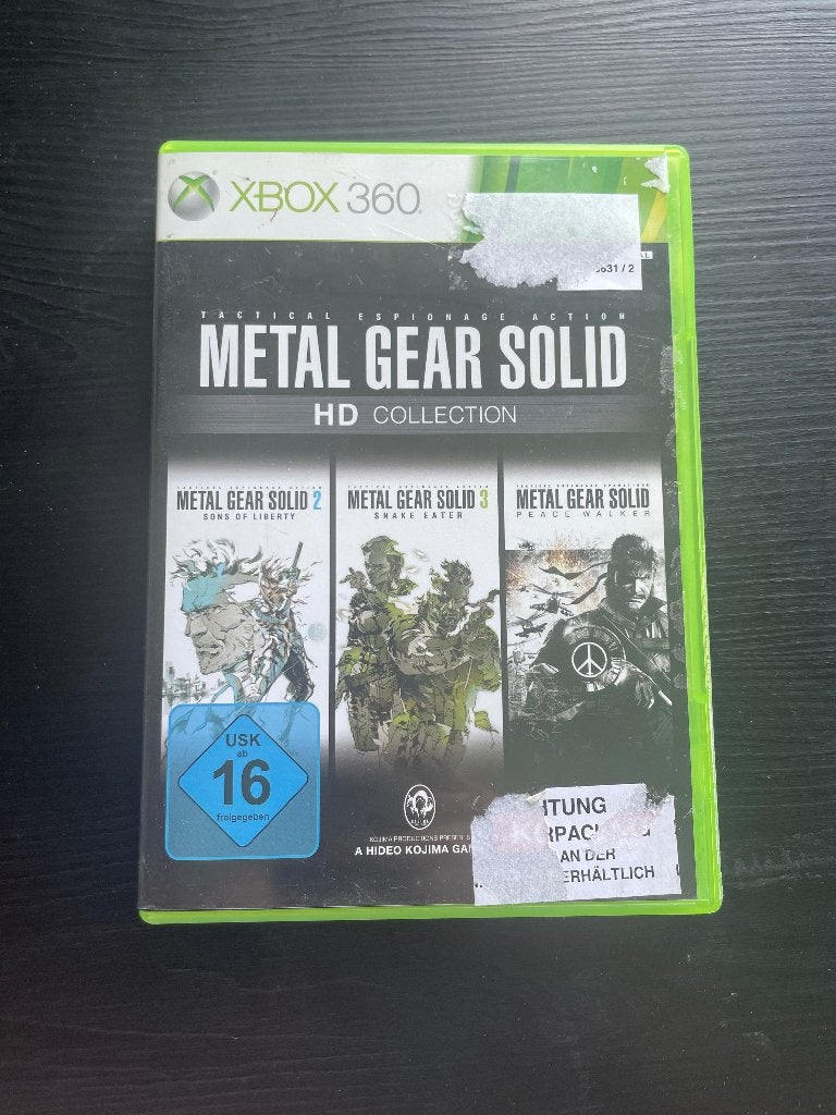 Metal Gear Solid HD Collection Xbox 360 + Garantie!, Spelcomputers en Games, Games | Xbox 360, Avontuur en Actie, Gebruikt, One Microsoft Place, South County Business Park, Dublin D18 P521 IRELAND; Registered Office: 70 Sir Rogerson's Quay, Dublin D02 R296 IRELAND