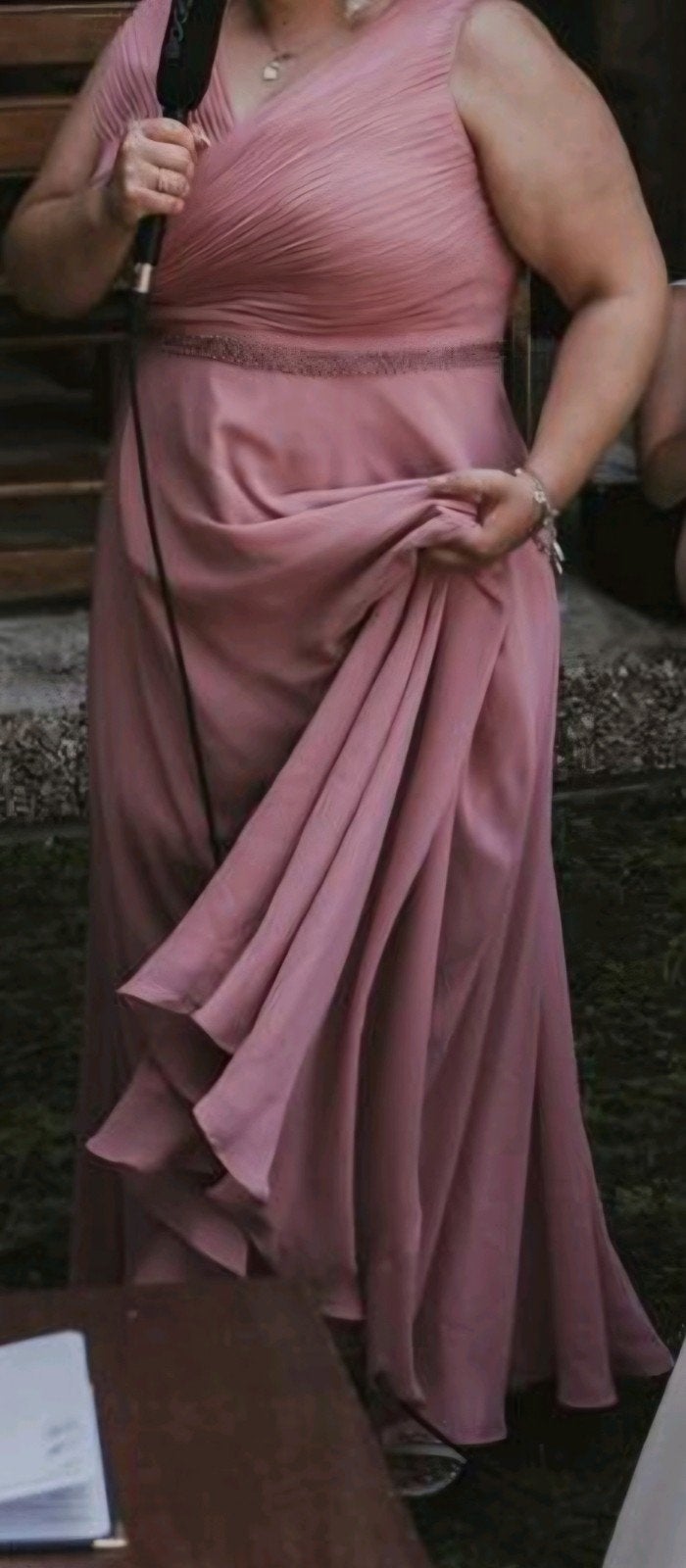 Vero Mont Oudroze Jurk - Maat 44-48 - gelegenheidkleding, Kleding | Dames, Maat 46/48 (XL) of groter, Nieuw, Ophalen of Verzenden