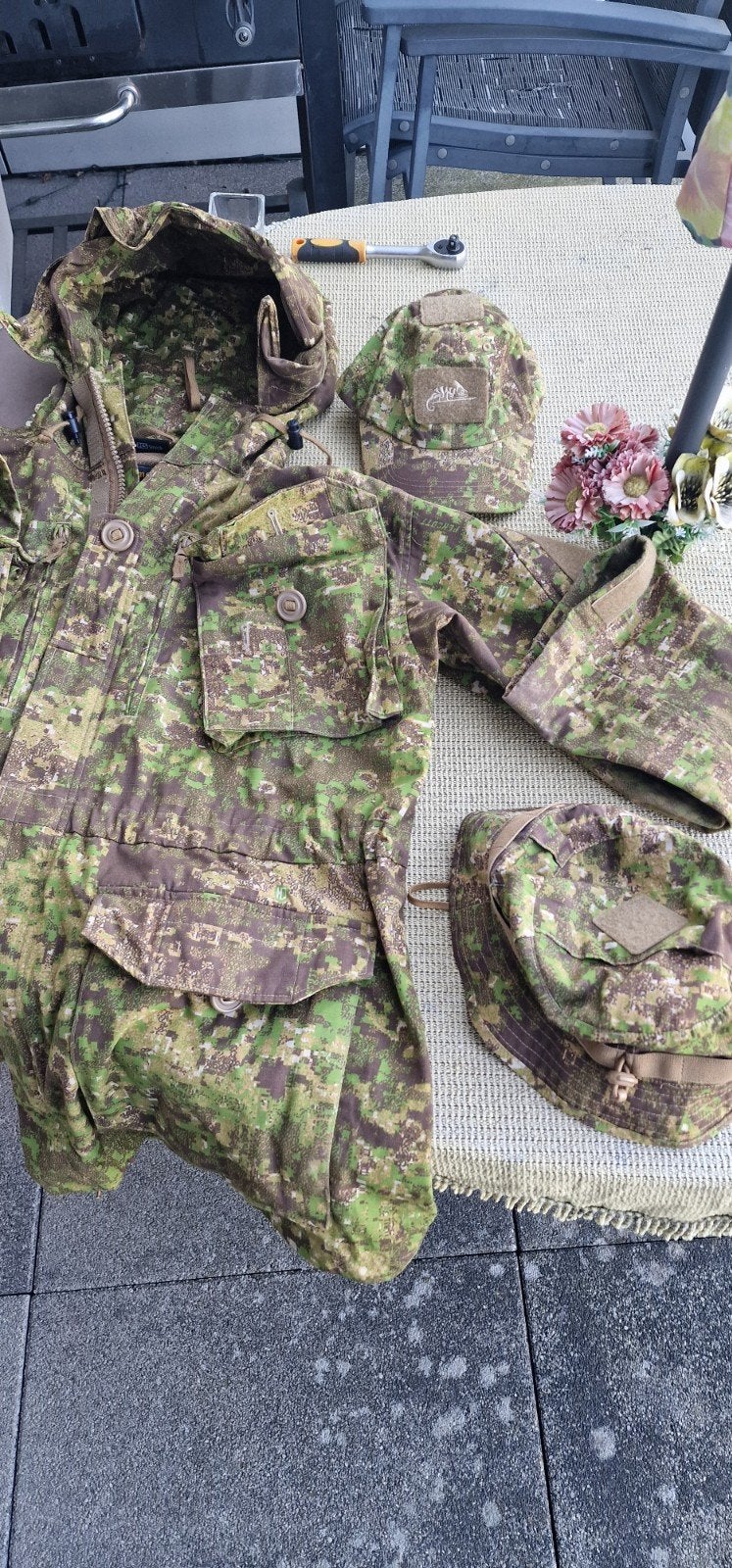 Compleet camoflage pak, Ophalen of Verzenden, Gebruikt