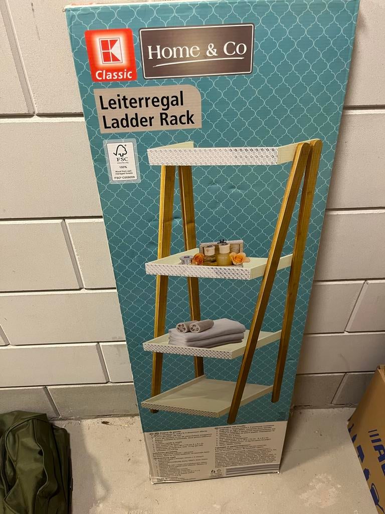 Home & Co Classic Ladder Rack (new), Ophalen, Nieuw