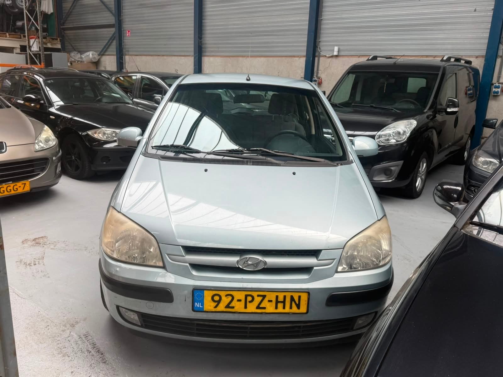 Hyundai Getz 1.3 5DRS AUT 2005 Blauw, 450 kg, 40 €/maand, 4 cilinders, Blauw
