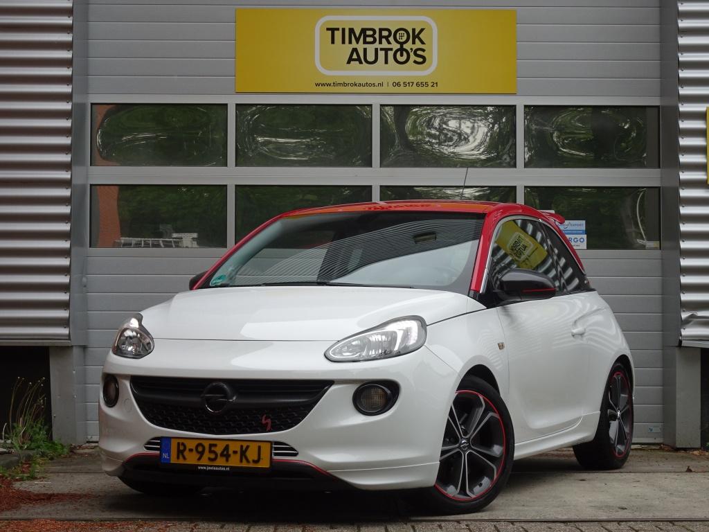 Opel ADAM 1.4 Turbo S 150PK Recaro Kuipstoelen/ Historie com, Auto's, Opel, Voorwielaandrijving, Gebruikt, Euro 6, 4 cilinders
