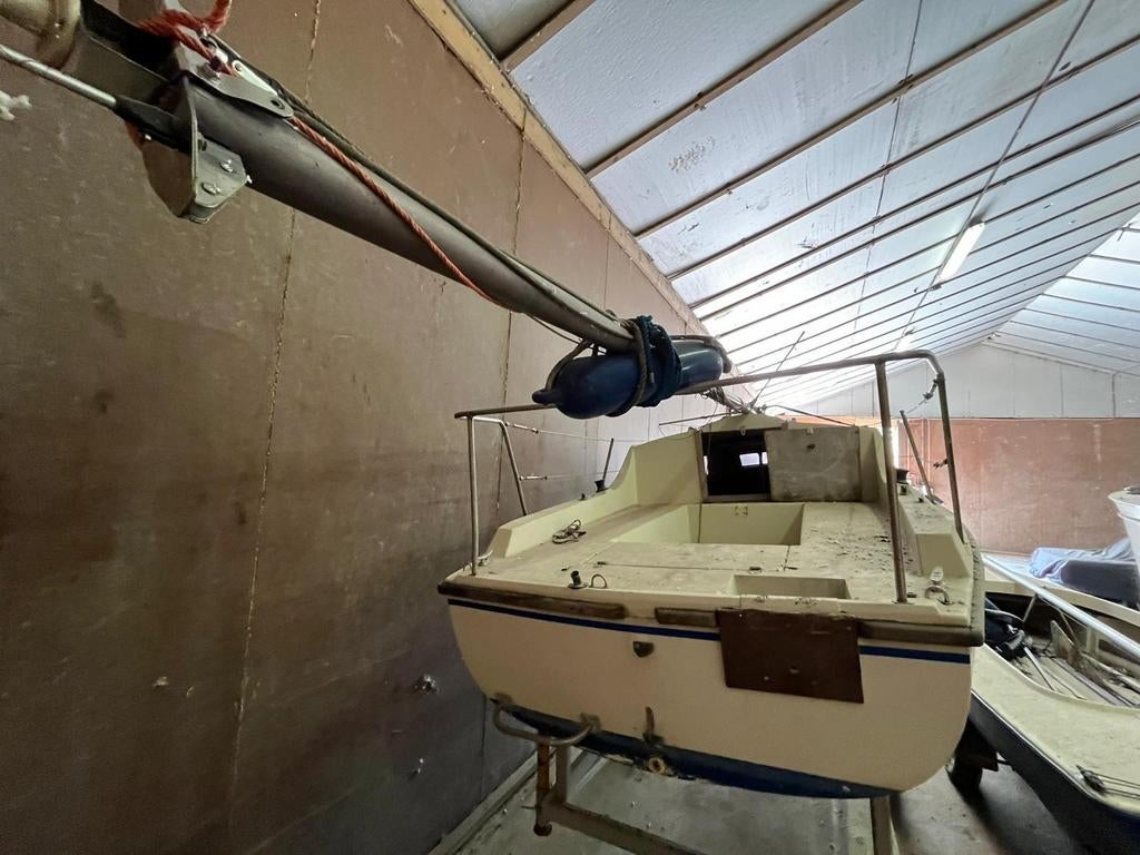 Orion 20 voet zeilbootje opknapper met werftrailer, Watersport en Boten, Kajuitzeilboten en Zeiljachten, Ophalen, Gebruikt, Tourjacht of Cruiser
