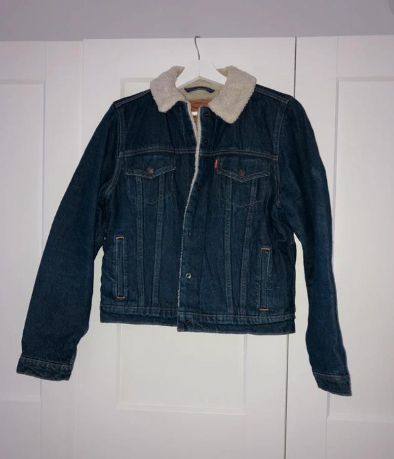 Levis denim jas M NIEUW, Maat 38/40 (M), Blauw, Nieuw, Ophalen of Verzenden
