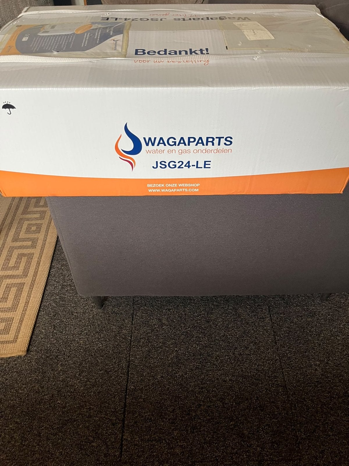 Wagaparts JSG24-LE Geiser - Nieuw in doos, Doe-het-zelf en Verbouw, Ophalen, Minder dan 3 jaar oud, Minder dan 20 liter, Propaan of Butaan