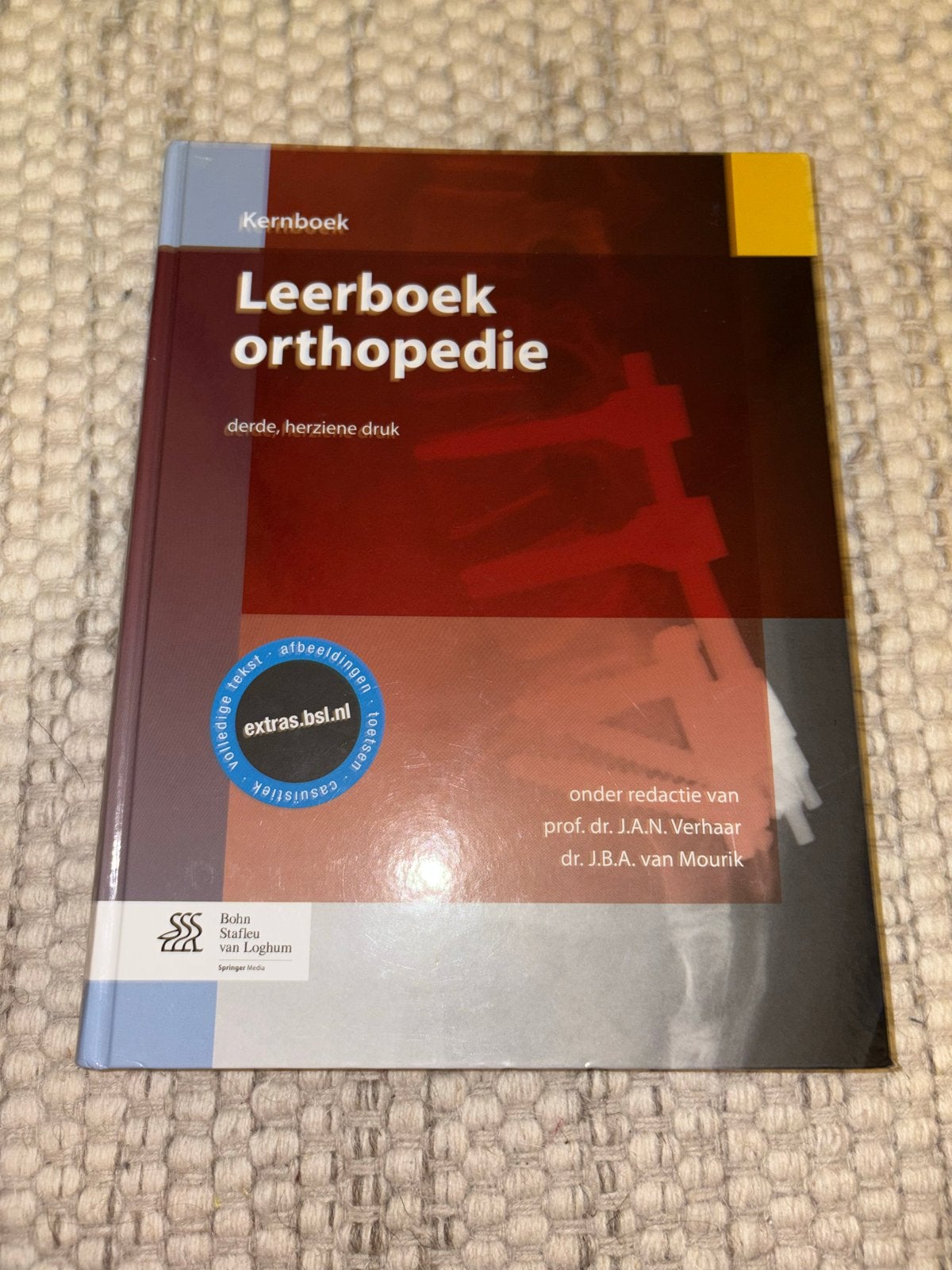 Leerboek Orthopedie - Derde, Herzien Druk, Ophalen of Verzenden, Beta, Zo goed als nieuw, HBO