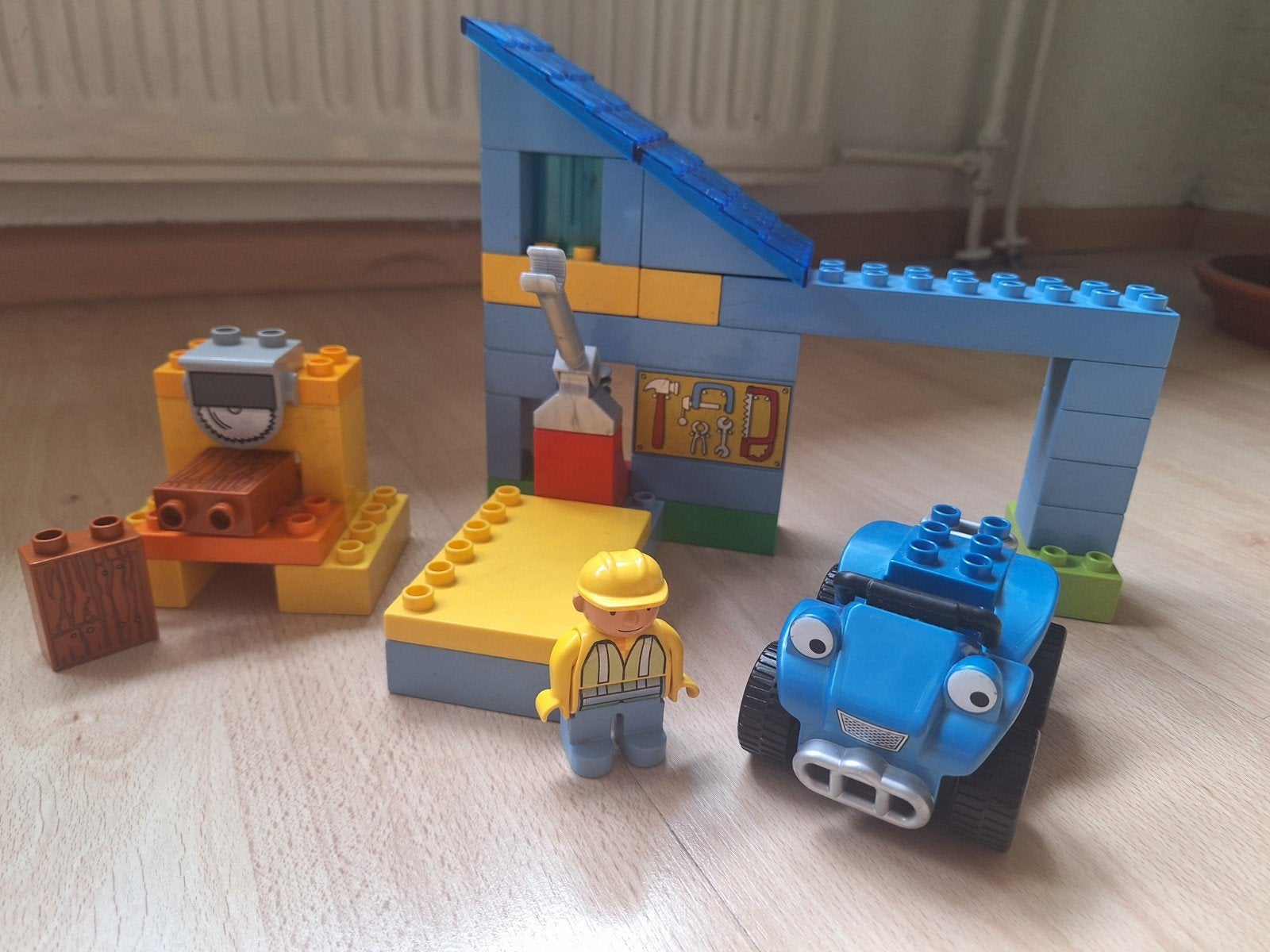 LEGO Duplo set 3299 Scrambler en Dizzie in Bobs werkplaats, Ophalen, Gebruikt, Duplo