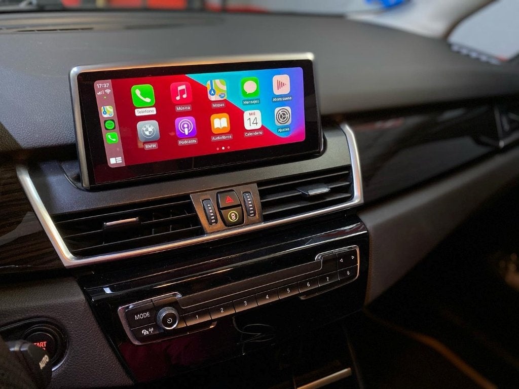 bmw 2 serie navigatie carkit android auto apple carplay usb