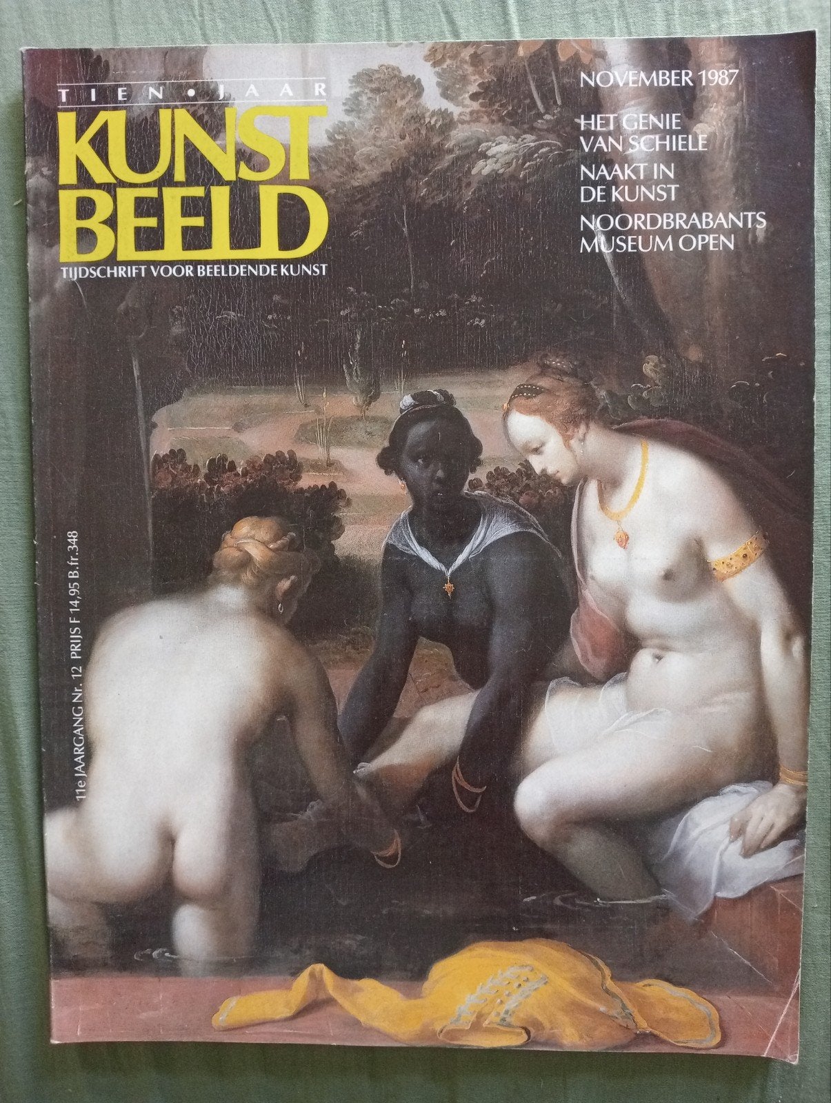 Kunstbeeld Tijdschrift November 1987 - Redelijke staat, Ophalen of Verzenden, Gelezen, Overige onderwerpen, Diverse auteurs