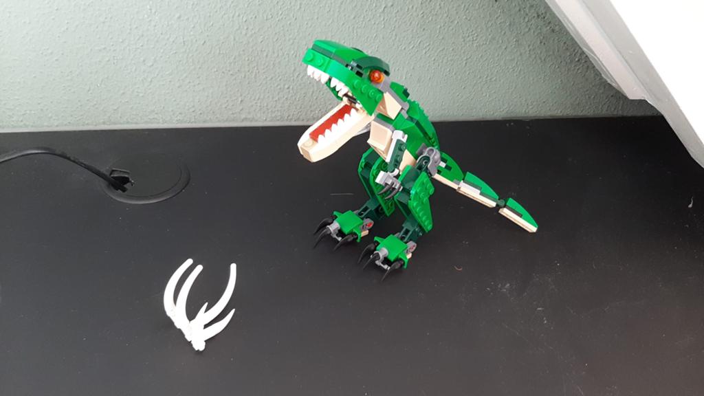 LEGO Creator 31058 Groene Dinosaurus 3-in-1 set, Kinderen en Baby's, Speelgoed | Bouwstenen, Zo goed als nieuw, Ophalen of Verzenden