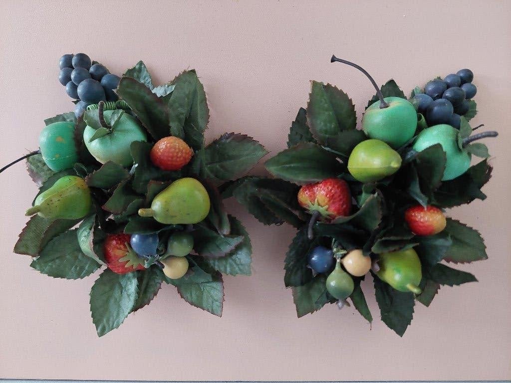 Decoratieve kaarsringen, kaarsenkransen - 2 stuks, Ophalen of Verzenden, Zo goed als nieuw, Overige materialen, Minder dan 25 cm