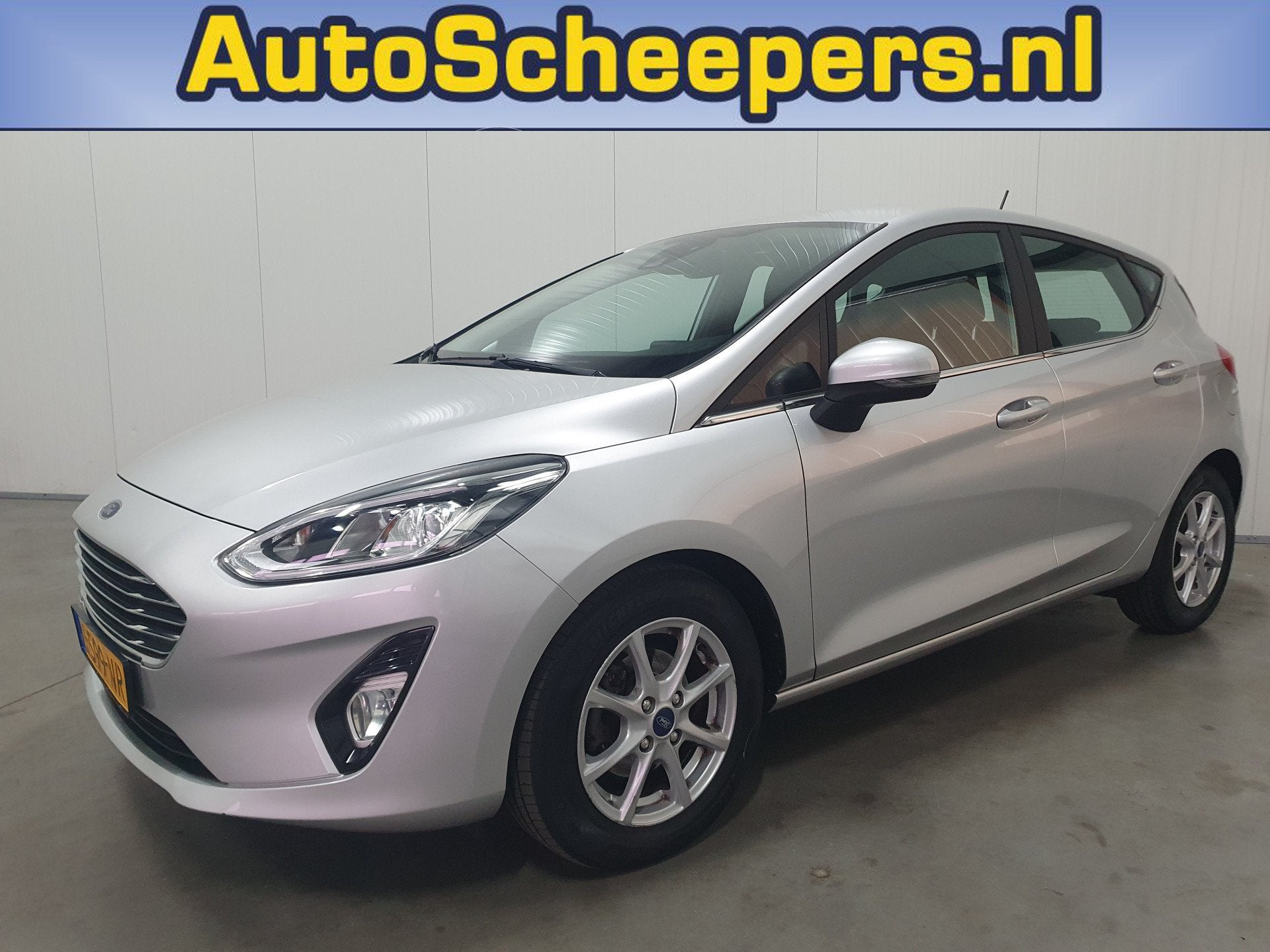 Ford Fiesta 1.0 EcoBoost Titanium NAVI/PDC/CRUISE/CLIMA/LMV, Automatische klimaatregeling, Gebruikt, 49 €/maand, Bedrijf
