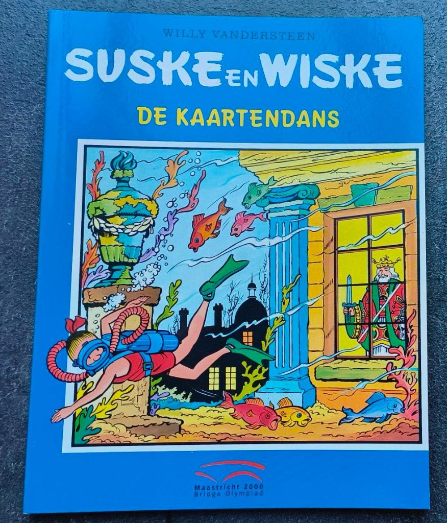 Suske & Wiske De Kaartendans(Maastricht Bridge Olympiad)2000, Willy Vandersteen, Eén stripboek, Nieuw, Ophalen of Verzenden