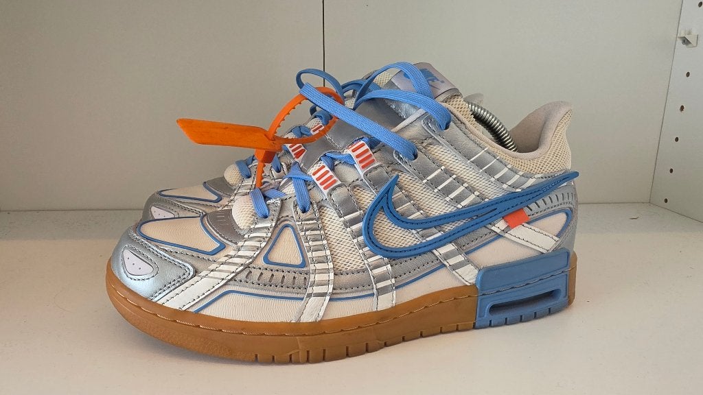 Nike x Off-White Air Rubber Dunk "University Blue", Blauw, Nike, Ophalen of Verzenden, Sneakers of Gympen