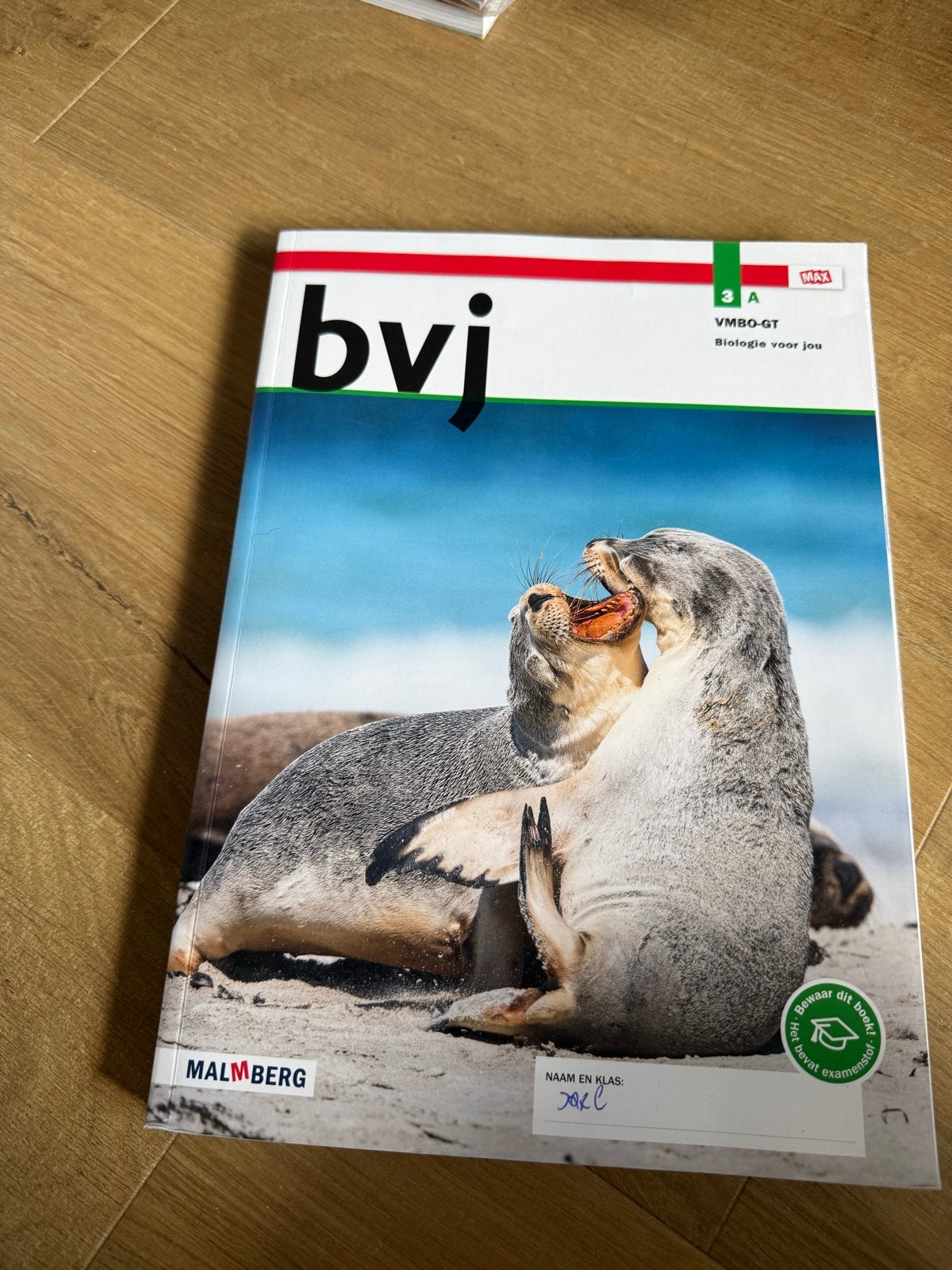 Malmberg bvj Biologie voor jou VMBO-GT 3A en 3B, Ophalen of Verzenden, Gelezen, VMBO, Biologie