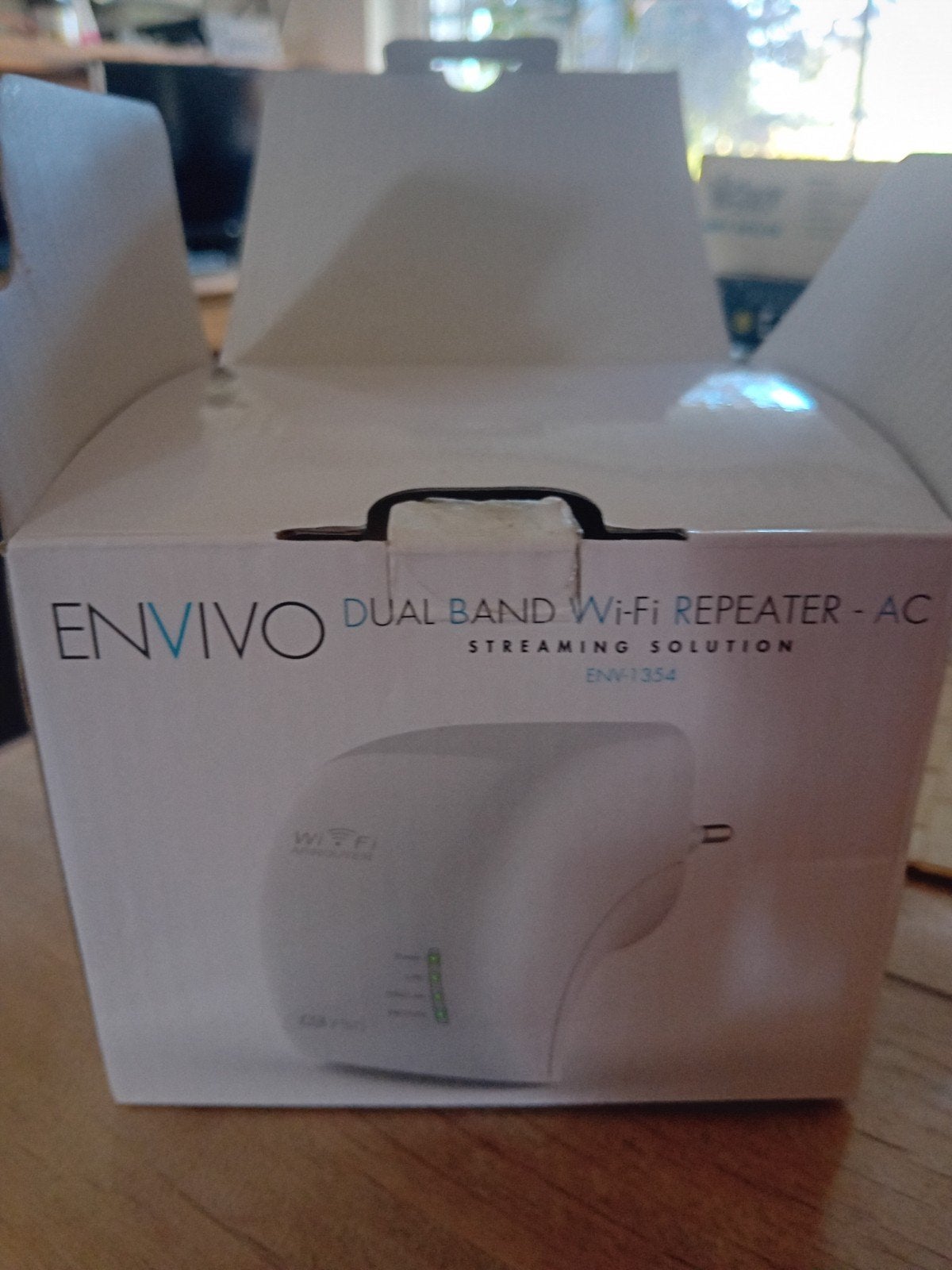 Envivo Dual Band Wi-Fi Repeater - AC (Zo goed als nieuw), Computers en Software, Ophalen of Verzenden, Zo goed als nieuw, Envivo