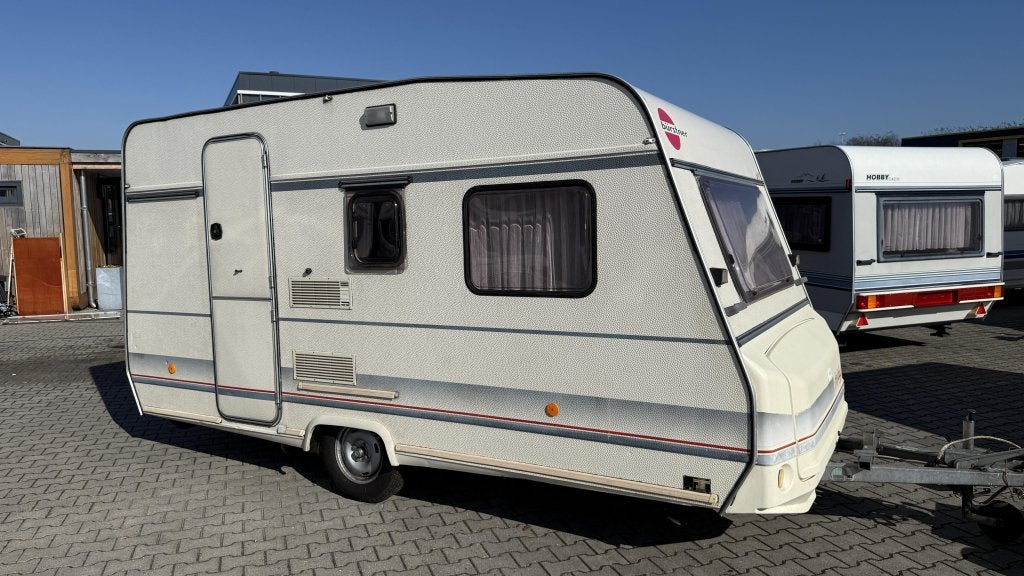 Bürstner Holiday 395 TK bouwjaar 1992 met voortent, Overige typen, Standaardzit, Kachel, Bedrijf