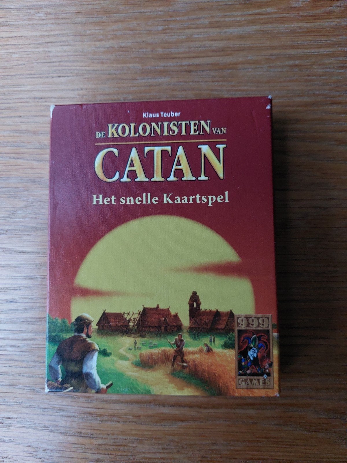 Catan: Het snelle Kaartspel - De Kolonisten van Catan, Een of twee spelers, Ophalen of Verzenden, Zo goed als nieuw, 999 Games