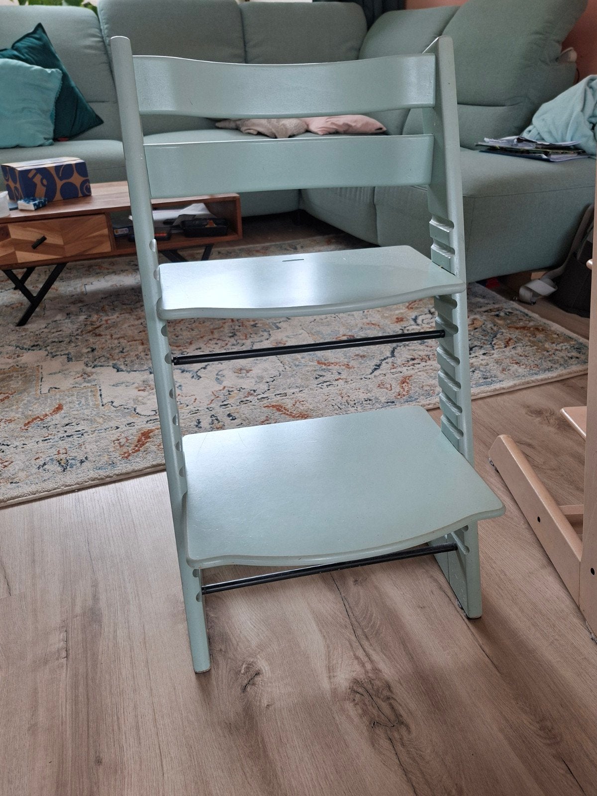 voorStokke Tripp Trapp stoelen (2 stuks), Ophalen, Gebruikt, Meegroeistoel, Aanschuifbaar