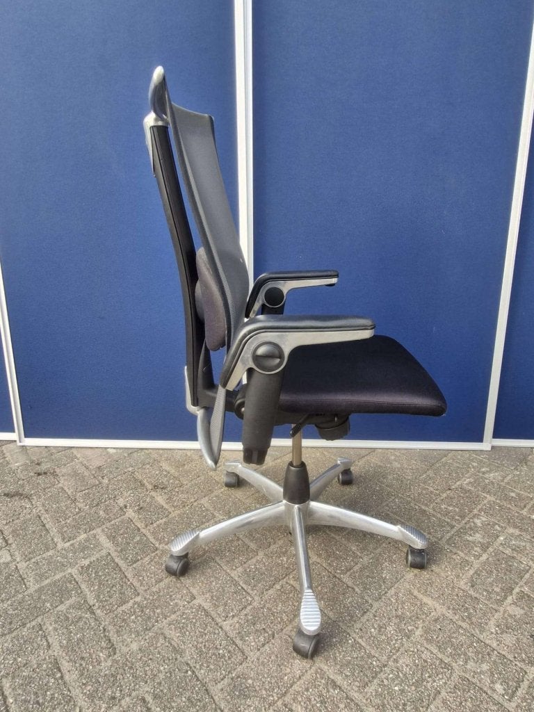 HAG H09 bureaustoelen ( diverse soorten) directie / 24 uurs, Blaak 28 Rotterdam, Flokk Netherland, Zwart, Ophalen of Verzenden