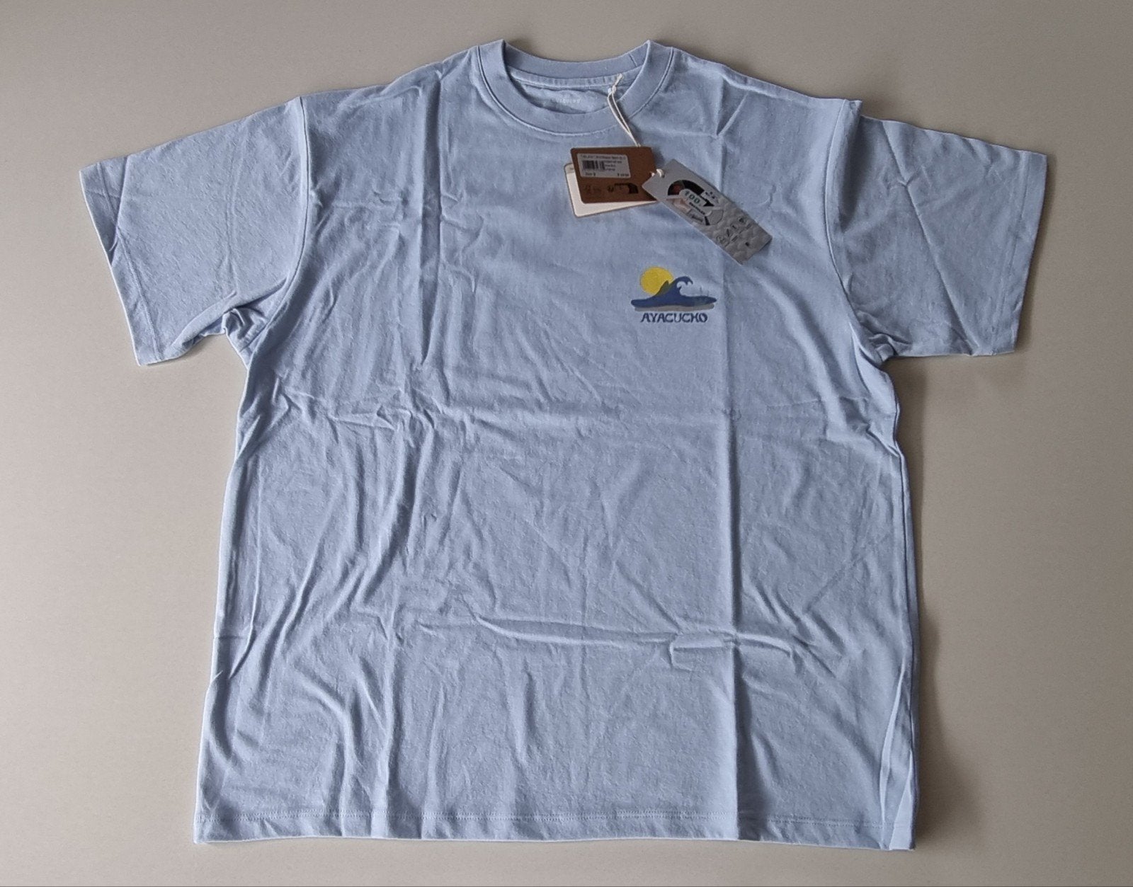 Nieuw! Lichtblauw en gebroken wit shirts Ayacucco maat S, Blauw, Nieuw, Ophalen of Verzenden, Ayacucho