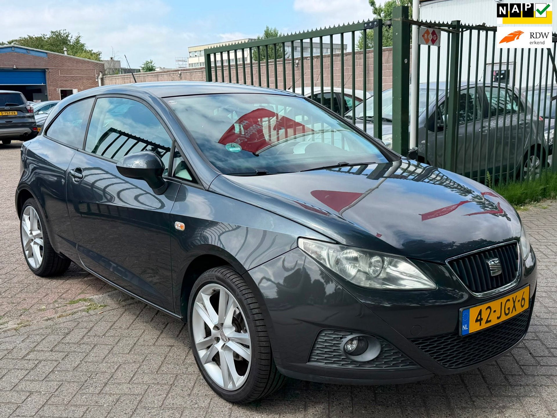 Seat Ibiza SC 1.4 Sport-up 1e eigenaar lage km org nl auto c, Auto's, Voorwielaandrijving, 86 pk, 4 cilinders, Multifunctioneel stuurwiel