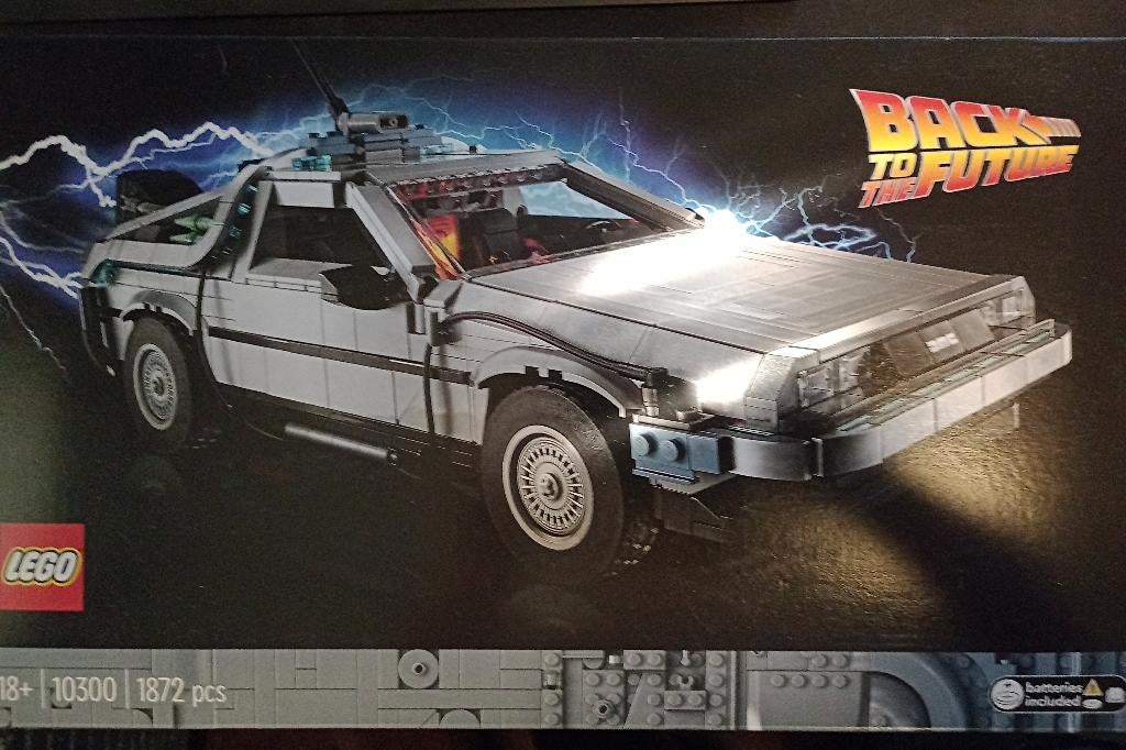 Lego deLorean (10300) Back to the Future, Lego, Ophalen of Verzenden, Icons, Complete set