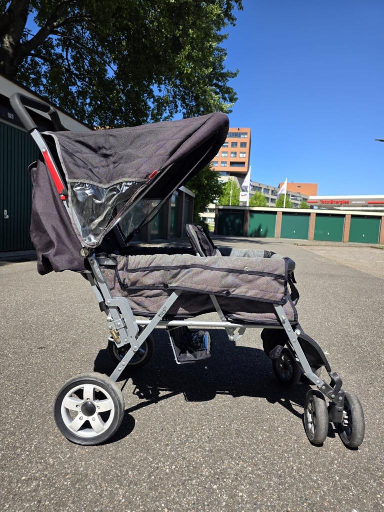 Kees Duowagen - Handige en Compacte Tweelingbuggy, Ophalen of Verzenden