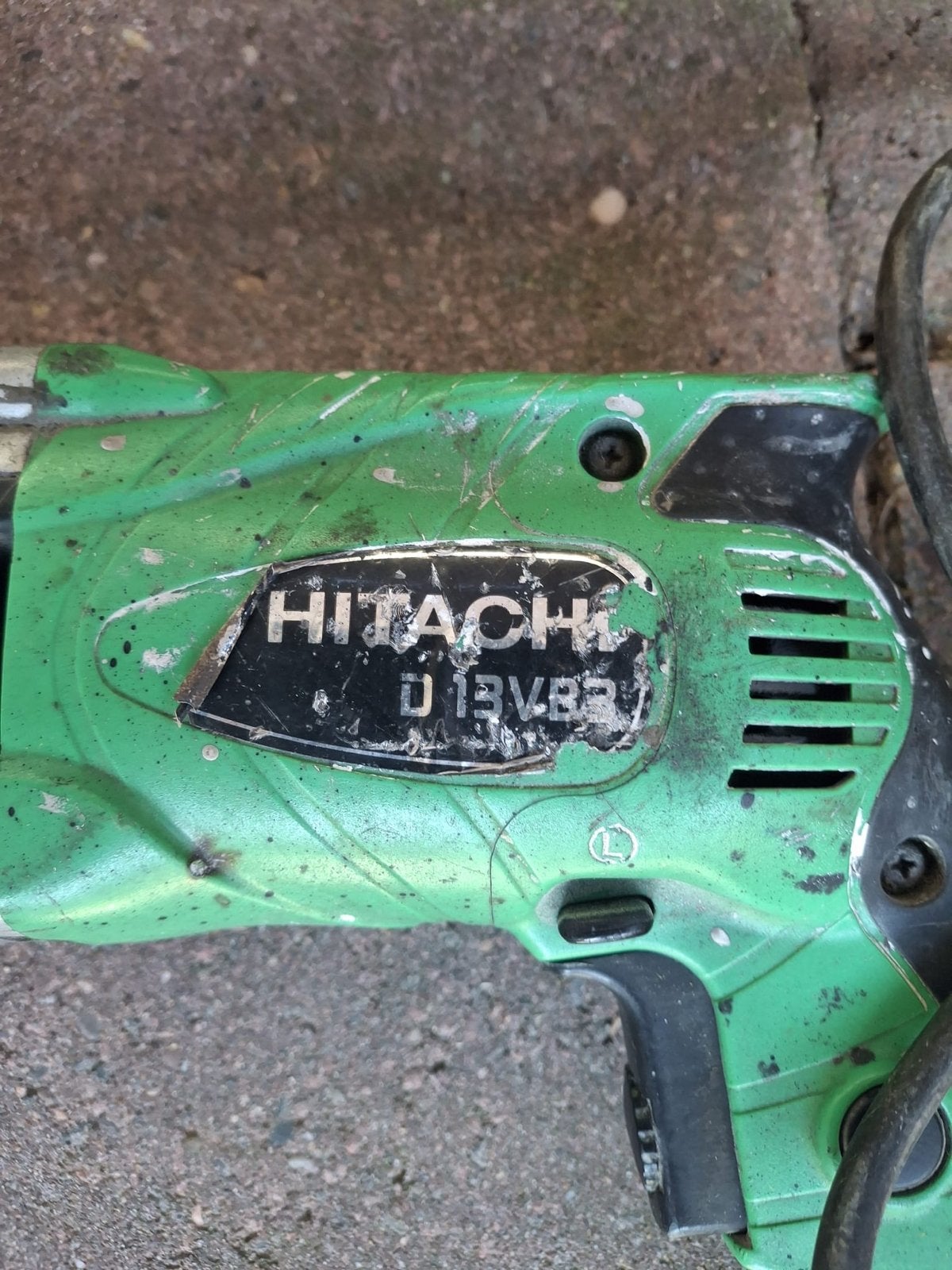 Hitachi D13VE2 Boormachine - Gebruikt maar functioneel, Boormachine, Ophalen of Verzenden, Klopboormechanisme, Gebruikt