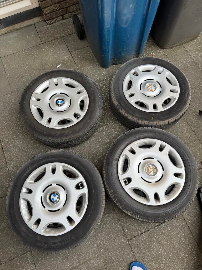 BMW 5x120 Velgen Set met Banden, Ophalen