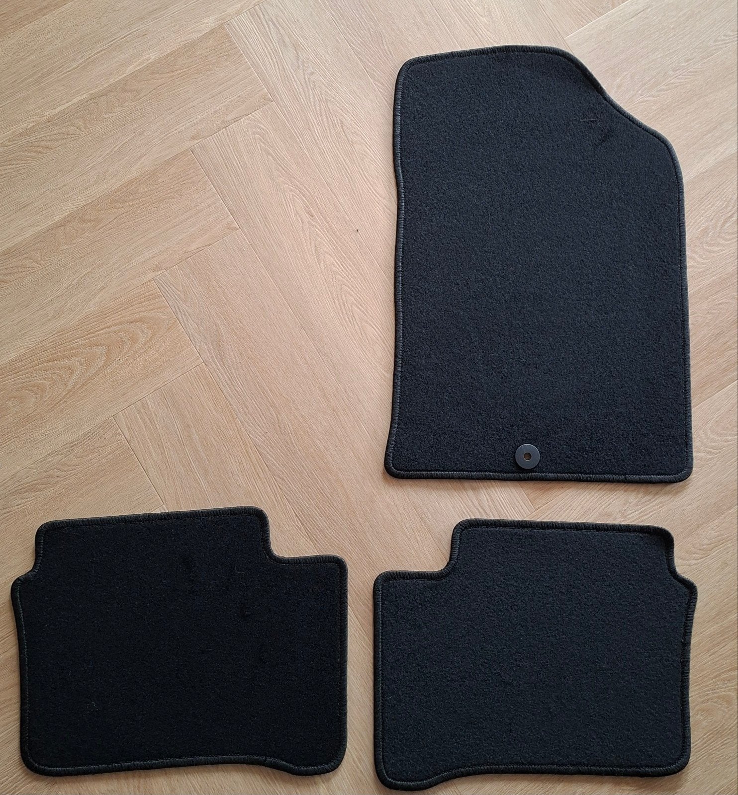 3x1 zwarte automat kia picanto 2011-2017, Auto diversen, Automatten, Ophalen of Verzenden, Nieuw