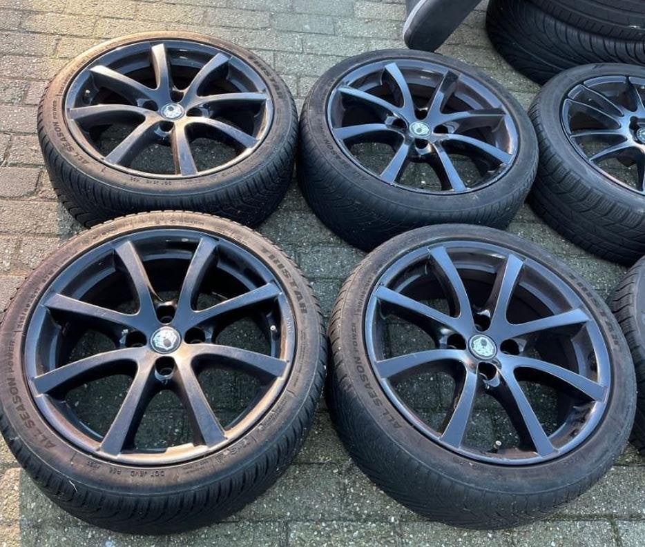 Velgensets voor Ford & Peugeot (4x108) 15-17 inch, Auto-onderdelen, Banden en Velgen, Gebruikt, 15 inch, Banden en Velgen, All Season