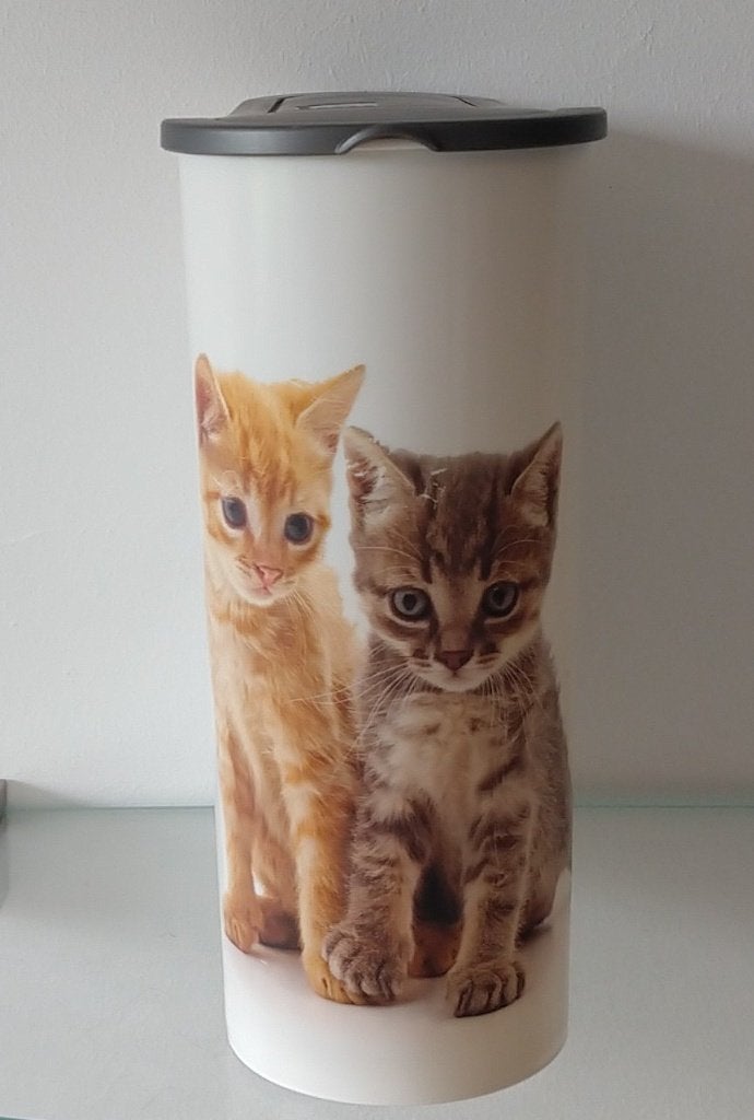 katten voer container voor droogvoer , volgnr 8, Dieren en Toebehoren, Ophalen of Verzenden, Zo goed als nieuw