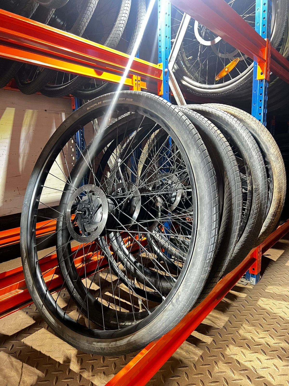 Partij VanMoof S3 F. voor wielen., Fietsen en Brommers, Fietsonderdelen, Ophalen, Gebruikt, Motor, Aluminium