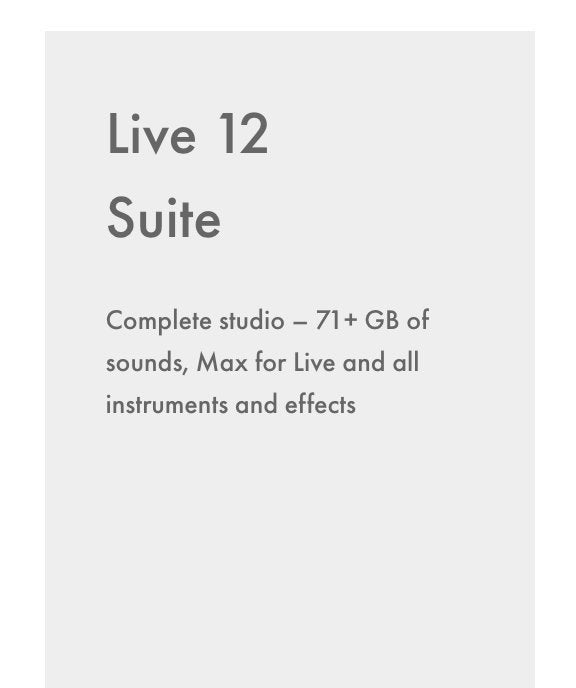 Ableton Live 12 Suite (education license), Computers en Software, Ophalen of Verzenden, Nieuw, MacOS