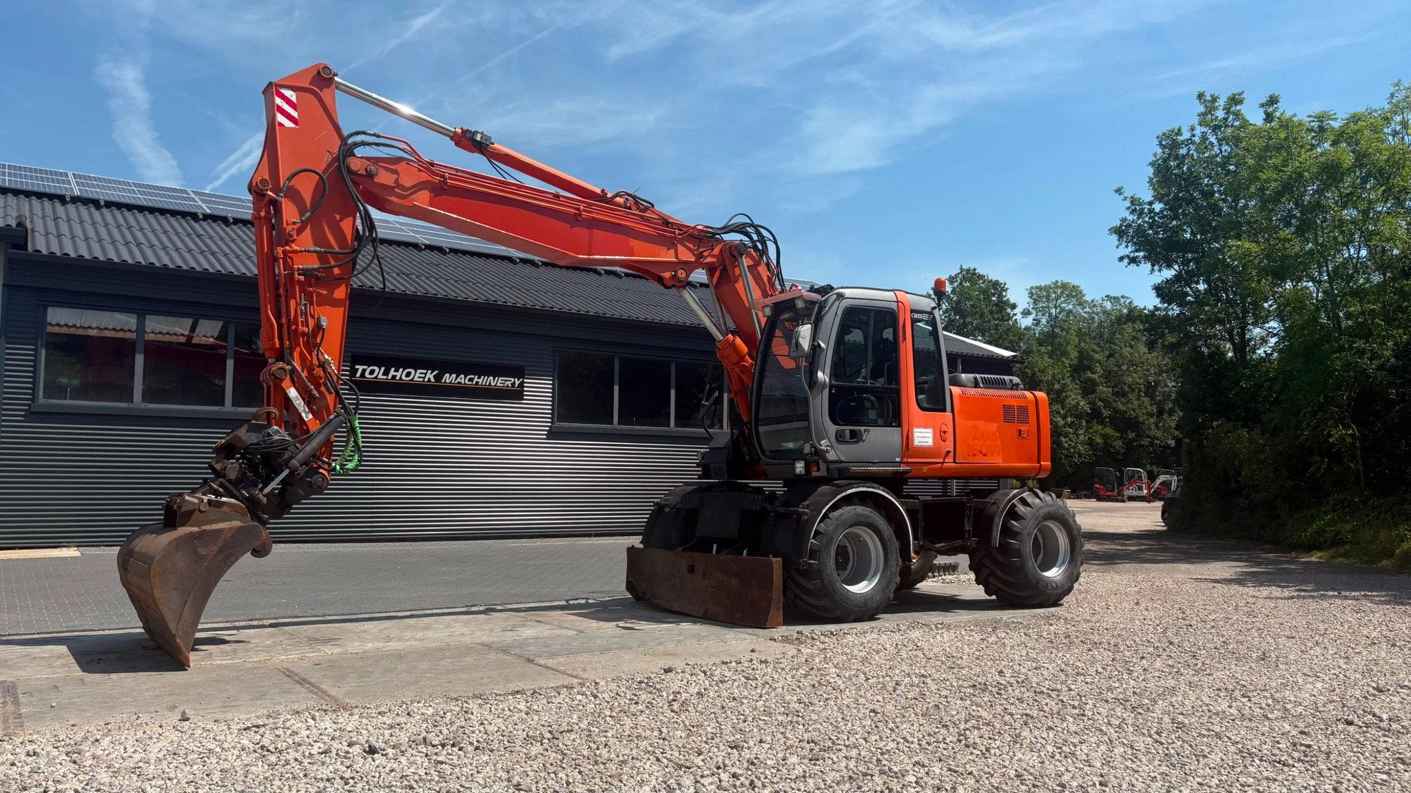 Hitachi ZX 160 W (bj 2007), Graafmachine