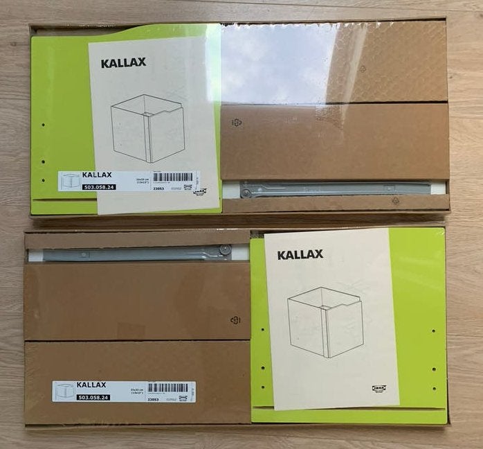 IKEA KALLAX Inzet met lade, lichtgroen (nieuw in verpakking), Ophalen, Nieuw