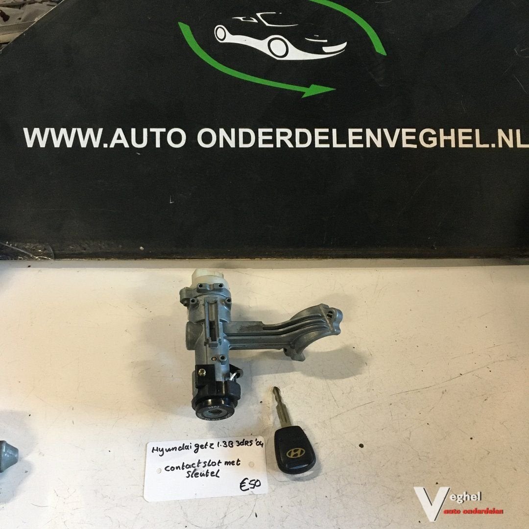 Hyundai Getz 1.3 3drs 2004 Wagennr 2500003 Contactslot met s, Auto-onderdelen, Gebruikt, -, -, Ophalen of Verzenden