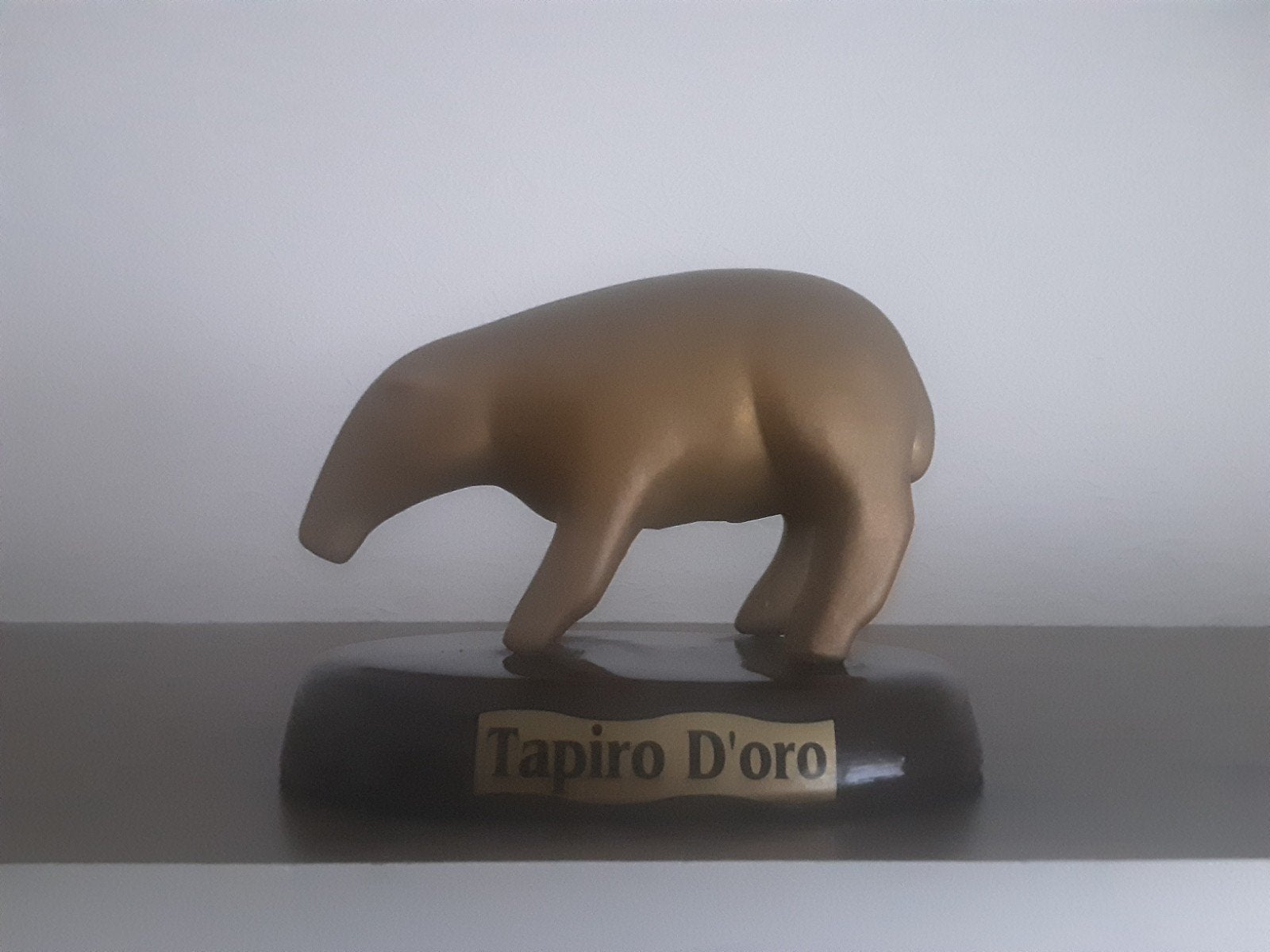 Tapir D'Oro - gouden tapir., Ophalen of Verzenden, Zo goed als nieuw, Dier