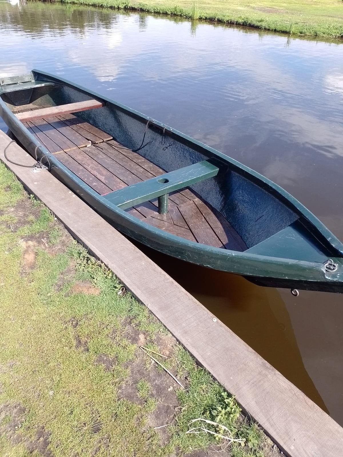 Mooie boot met 5pk moter, Ophalen, Gebruikt