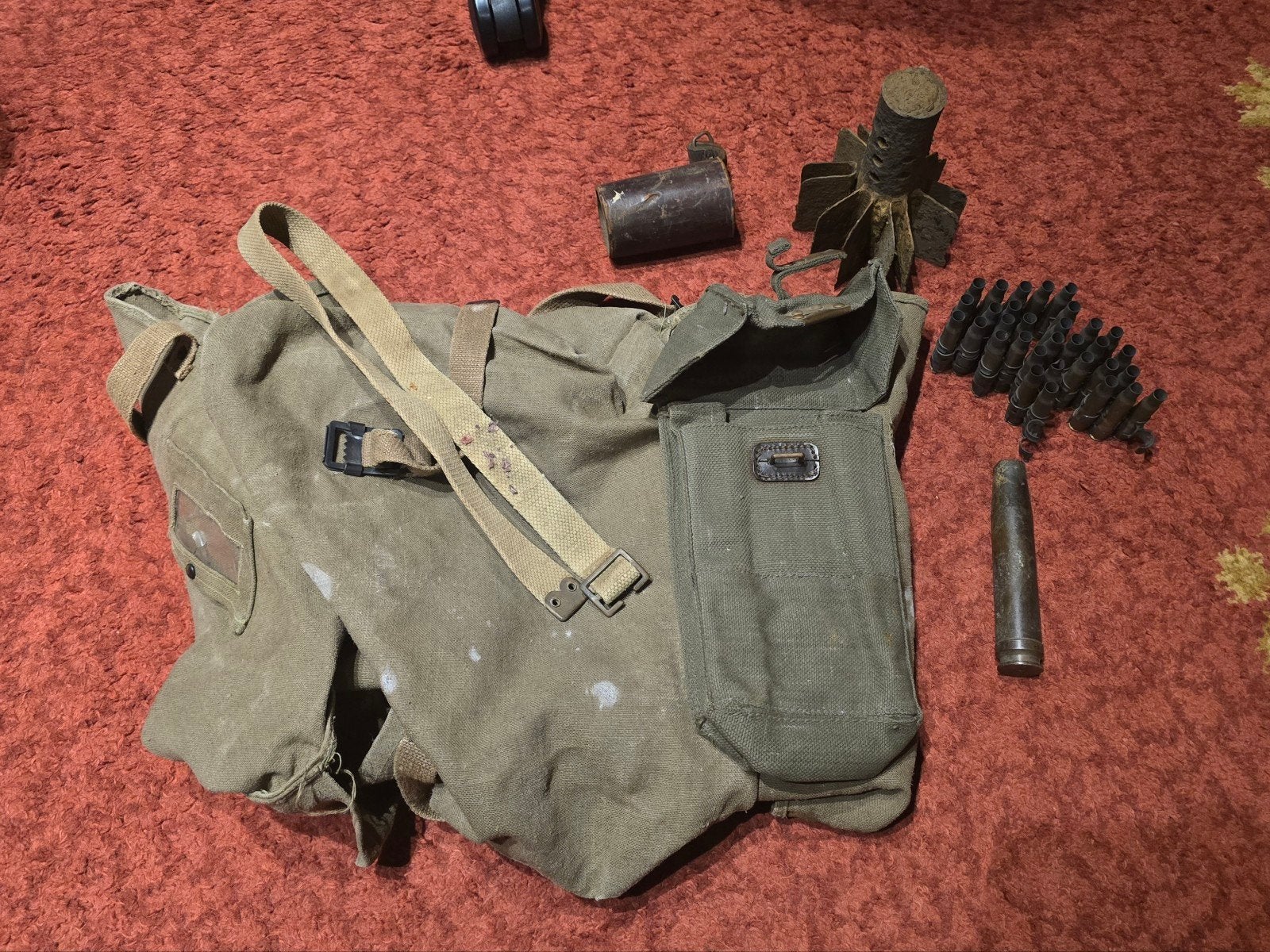lot ww2 en jaren 60 /onklaar/leeg, Verzamelen, Ophalen of Verzenden, Landmacht, Kleding of Schoenen