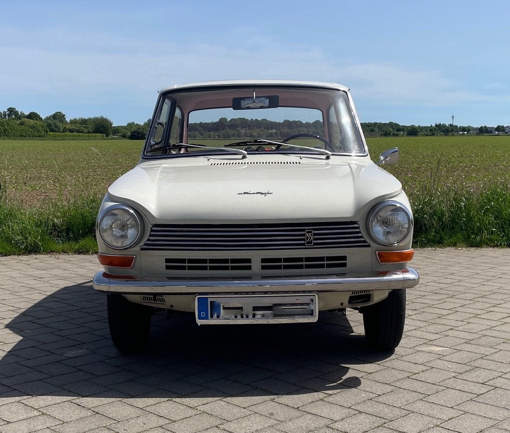 DAF 55 Sedan - Topklassieker, Auto's, Oldtimers, Particulier, Daf, Benzine, Sedan, Automaat, Wit, Overige kleuren, Kunstmatig leder